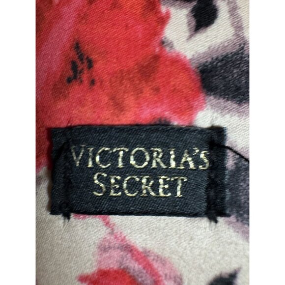 Victoria’s Secret Floral Faux Fur Slippers M w/ Gift Bag Brand New - Picture 7 of 7